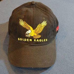 NRA Vintage Golden Eagles Velcro Adjustable Back Cap